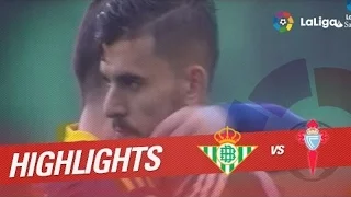 ✡ Resumen De Real Betis Vs Celta De Vigo (3-3)