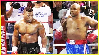 Mike Tyson  vs George Foreman - IN THE SAME RING