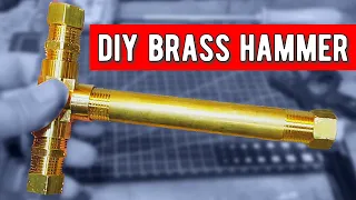 DIY Brass Hammer from Hardware Store Parts
