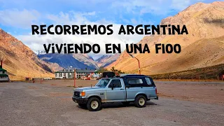 Vivimos en una F100 y recorremos Argentina - Motorhome casera