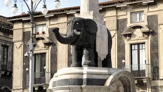 Catania Stadt Sizilien Sicily Italia