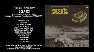 Eduard Artemiev - Solaris - Full LP 1978