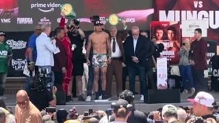 Mario Barrios vs. Fabian Maidana Weigh-In