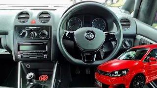 Vw Caddy - steering wheel - gear knob upgrade