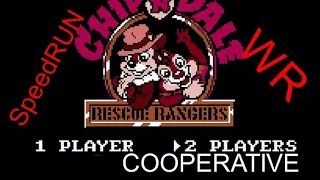 Разбор спидрана Chip & Dale (Cooperative) NES 8bit - Чип и Дейл Speedrun 2 игрока