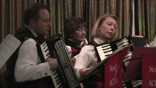 The Norwich accordion band plays Moonlight serenade