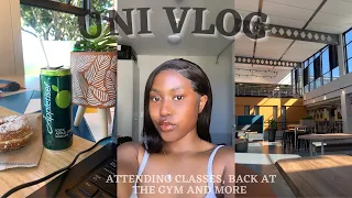 #univlog : campus with me, UWC student, back to gym and more || South African Youtuber