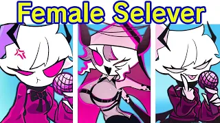 Friday Night Funkin' Sarvente's Mid-Fight Masses DELUXE, Gender Swap | Female Selever (FNF Mod)