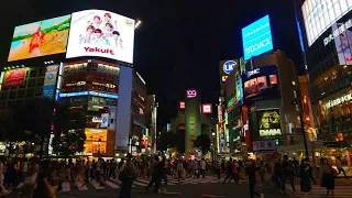 【コロナ禍!?】人出の増えた渋谷の夜を360°VR散歩 / 2020.08