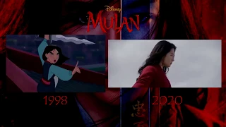 【Mulan】Movie Trailer 2020 VS 1998