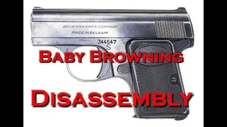 Baby Browning 25 Disassembly