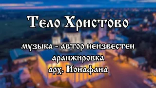 Хор Воскресенского собора г. Арзамас | Автор неизвестен - Тело Христово