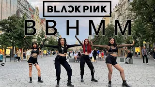 [ DANCE IN PUBLIC - PRAGUE | ONETAKE ] BLACKPINK - BBHMM | Dance Cover by O.M.G