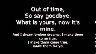 Broken Dreams Shaman's Harvest Lyrics)