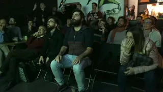 Italy fans watch team crash out of World Cup