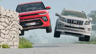 Extreme Car Crashes Compilation #225 - BeamNG Drive Crashes