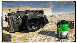 Shooting Street Photography in Malta | Hasselblad X-Pan | Fuji Acros 100@400