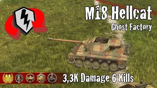 M18 Hellcat  |  3,3K Damage 6 Kills  |  WoT Blitz Replays