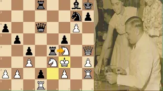 O jogador que espantou Max Euwe! Partida entre Dr. Luiz Tavares vs Francisco Marotta jogada em 1944