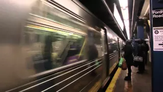 MTA New York City Subway R68 D Train enters Fordham Road!