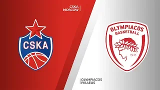 CSKA Moscow - Olympiacos Piraeus Highlights | Turkish Airlines EuroLeague, RS Round 5