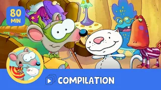 Toopy and Binoo & Their Monster Friends! 😈👹 Monster School Adventure Time! Compilation | 80 minutes