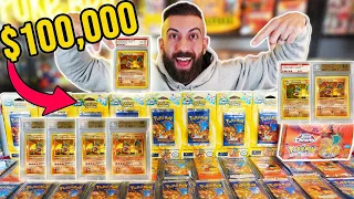 Expensive Pokemon Cards Collection! $100,000 OF CHARIZARD (My Most RARE Valuable 1st Edition Cards)