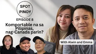 Komportable na sa Pilipinas pumunta parin sa Canada with Alwin & Emma