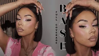 THE BEST BASE YOU WILL EVER HAVE | step by step long lasting, full coverage foundation routine