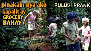 LOLA SA LIBLIB NA LUGAR, NAPASIGAW SA PAG BALIK NG PULUBI. pulubi prank @kingLuckss