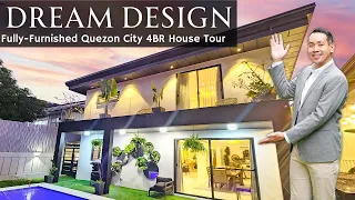 House Tour QC78 • Inside a FULLY-FURNISHED Quezon City Dream House and Lot for Sale