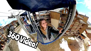 Alp Ski Lift Ride in 360°!!