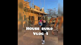 HOUSE BUILD VLOG 1 | SELF BUILD PROJECT | Building our family home! | MEKENZIE HARGREAVE