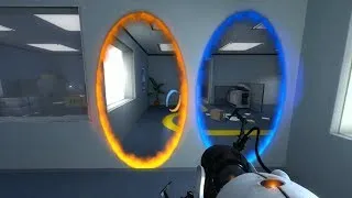 Portal Gun In The Stanley Parable