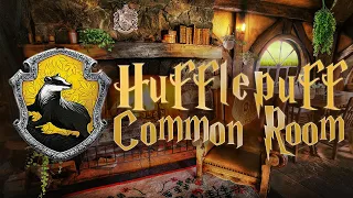 🍀 Hufflepuff Common Room ⚡ Harry Potter ASMR 🔥