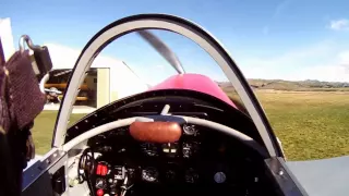 Flying the Yak 3 at Omaka.