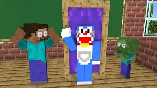 Monster School : Magic Door - Funny Minecraft Animation