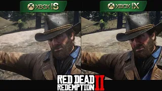 RED DEAD REDEMPTION 2 / XBOX SERIES S vs XBOX SERIES X [4K]