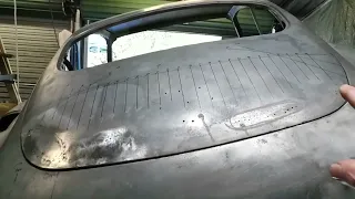 1969 E Type FHC DIY Restoration   Rebuilding The Body Part 45