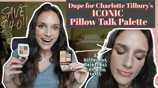 Drugstore Dupe for Charlotte Tilbury's Pillow Talk Palette! Flower Beauty Petal Play Shadow