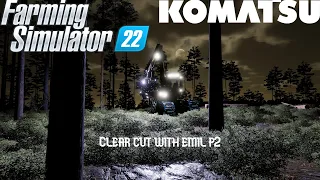 FS22 Forestry [Finishing harvesting on Urjanvaara with Komatsu 951] (Pt2)