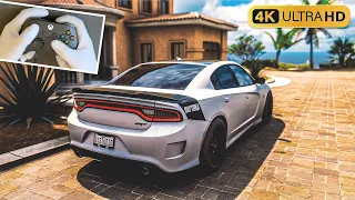 Forza Horizon 5 ❯ Gameplay Handcam | Fully Tuned Dodge Charger - Xbox Series X ❯ 4K 60fps HDR