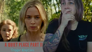 A Quiet Place Part II Official Trailer REACTION and Review!!