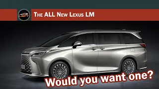 The All new Lexus LM | Do you want this minivan in North America?