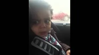 Baby singing Tinie Tempah - Pass Out