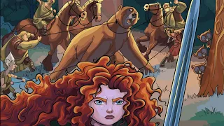 Happy Colour - Colour by Number. Disney Brave. Merida Protecting Her Mom (Bear 🐻 ) My Gaming Town ☆