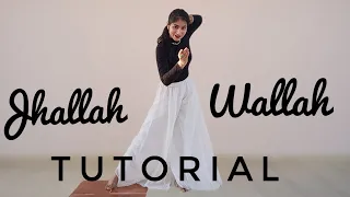 Jhallah Wallah TUTORIAL with Music | Same Steps | Easy dance steps on Jhala walah | Vartika Saini