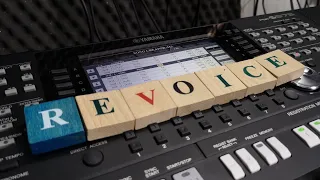 How to revoice MIDI file and save as new song Yamaha Keyboard  - Mixing console and Song creator