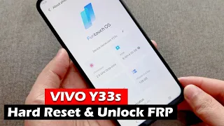 VIVO Y33s | Hard Reset & Unlock FRP