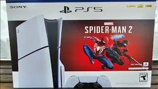 Unboxing PS5 Slim "Marvel Spiderman 2" ASMR